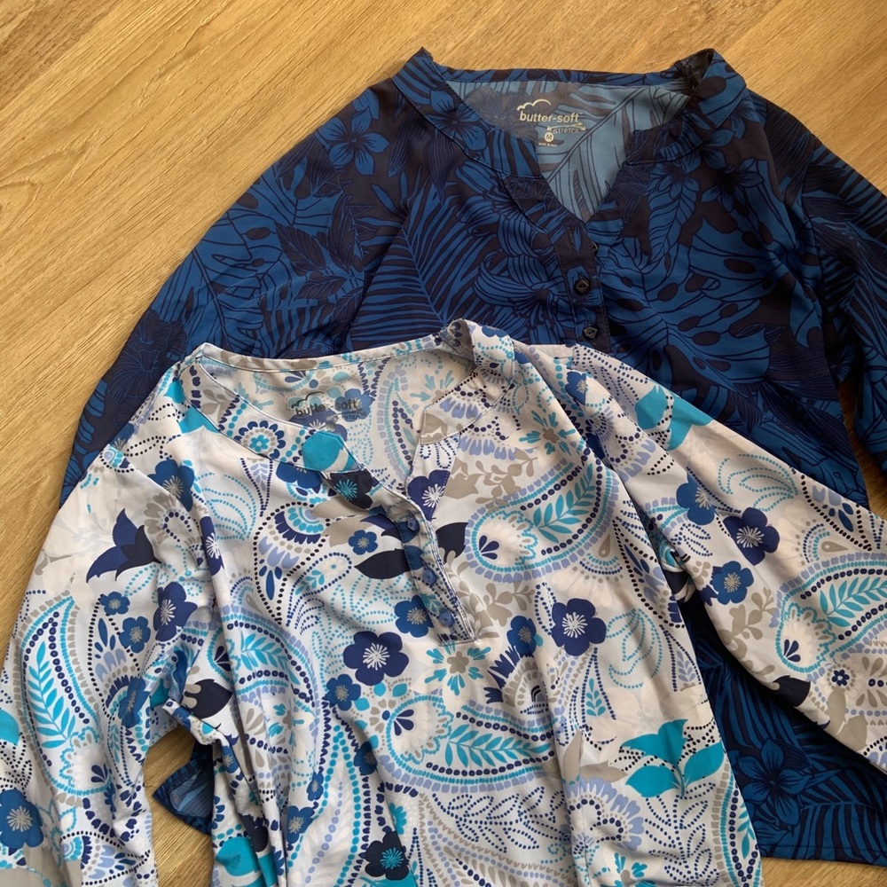 Butter-Soft Stretch Scrub Tops